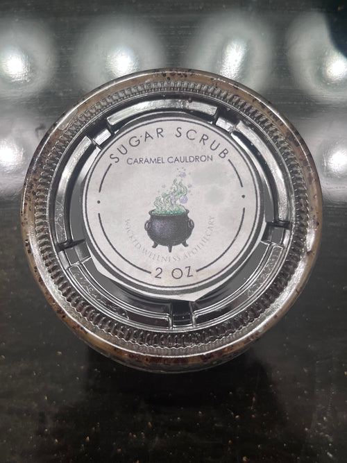 Caramel Cauldron – Cozy Indulgence Essential Oil Blend and Sugar Scrub