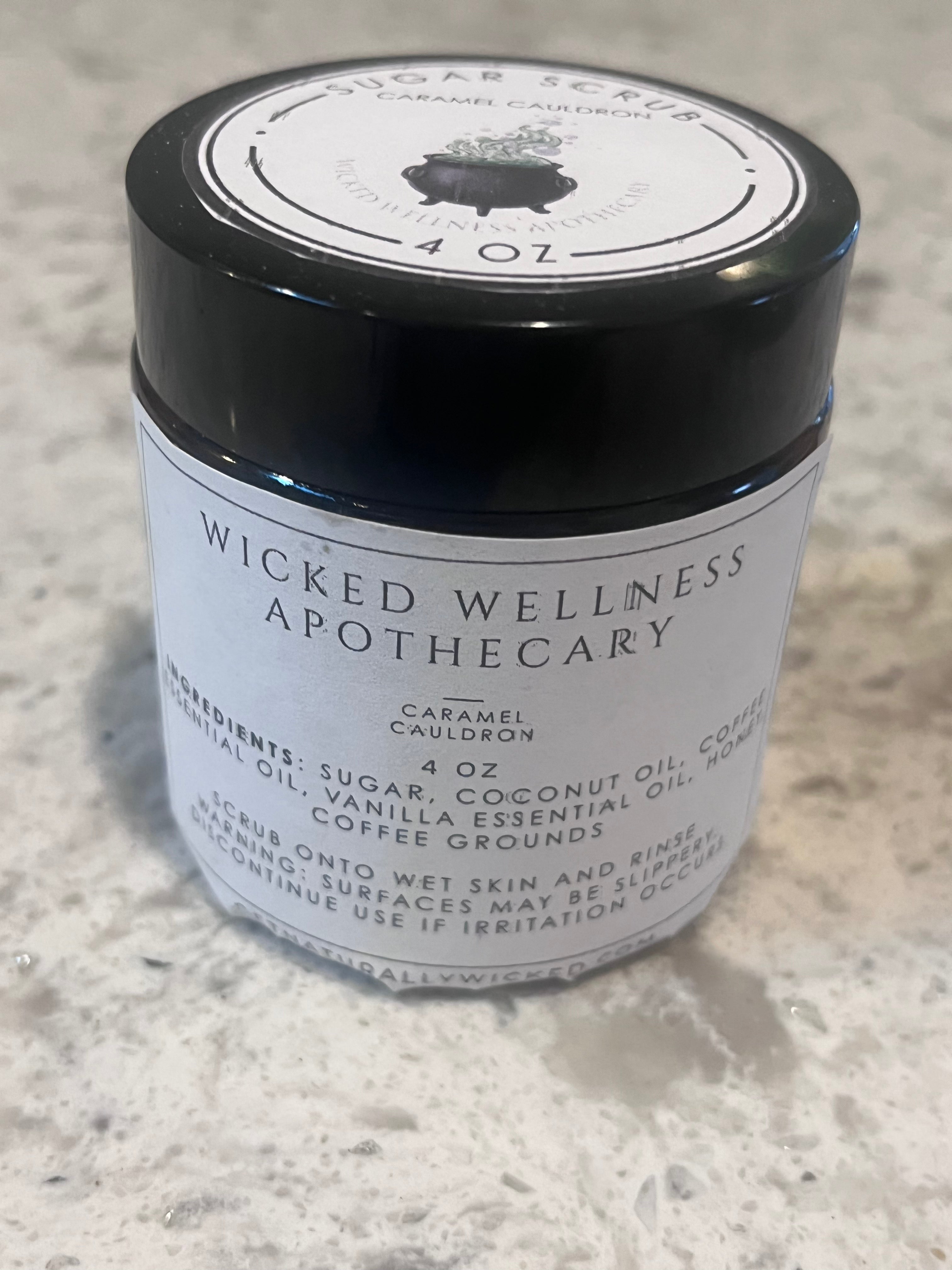 Caramel Cauldron – Cozy Indulgence Essential Oil Blend and Sugar Scrub