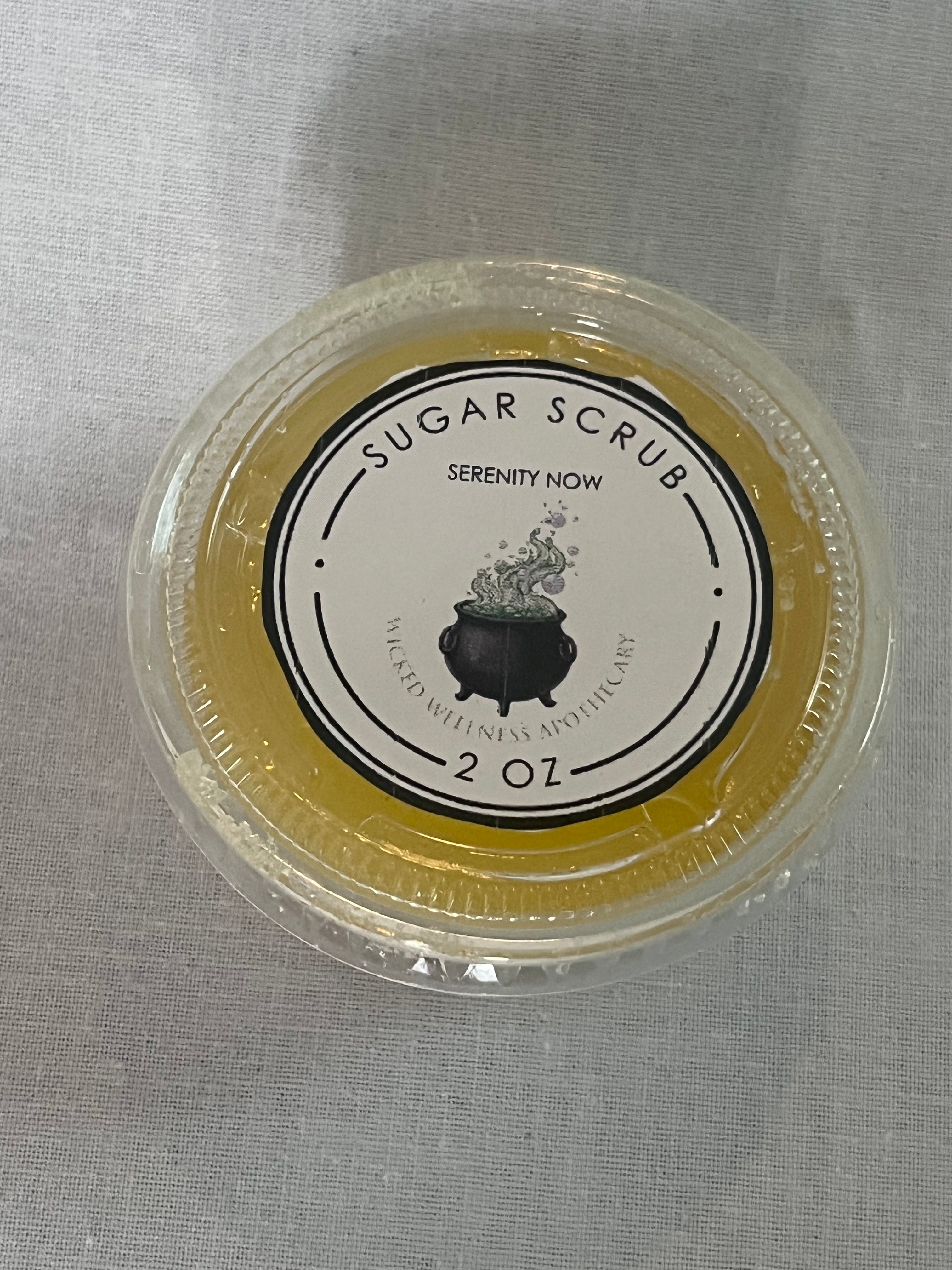 Serenity Now - Peace & Calm Essential Oil Blend and Sugar Scrub