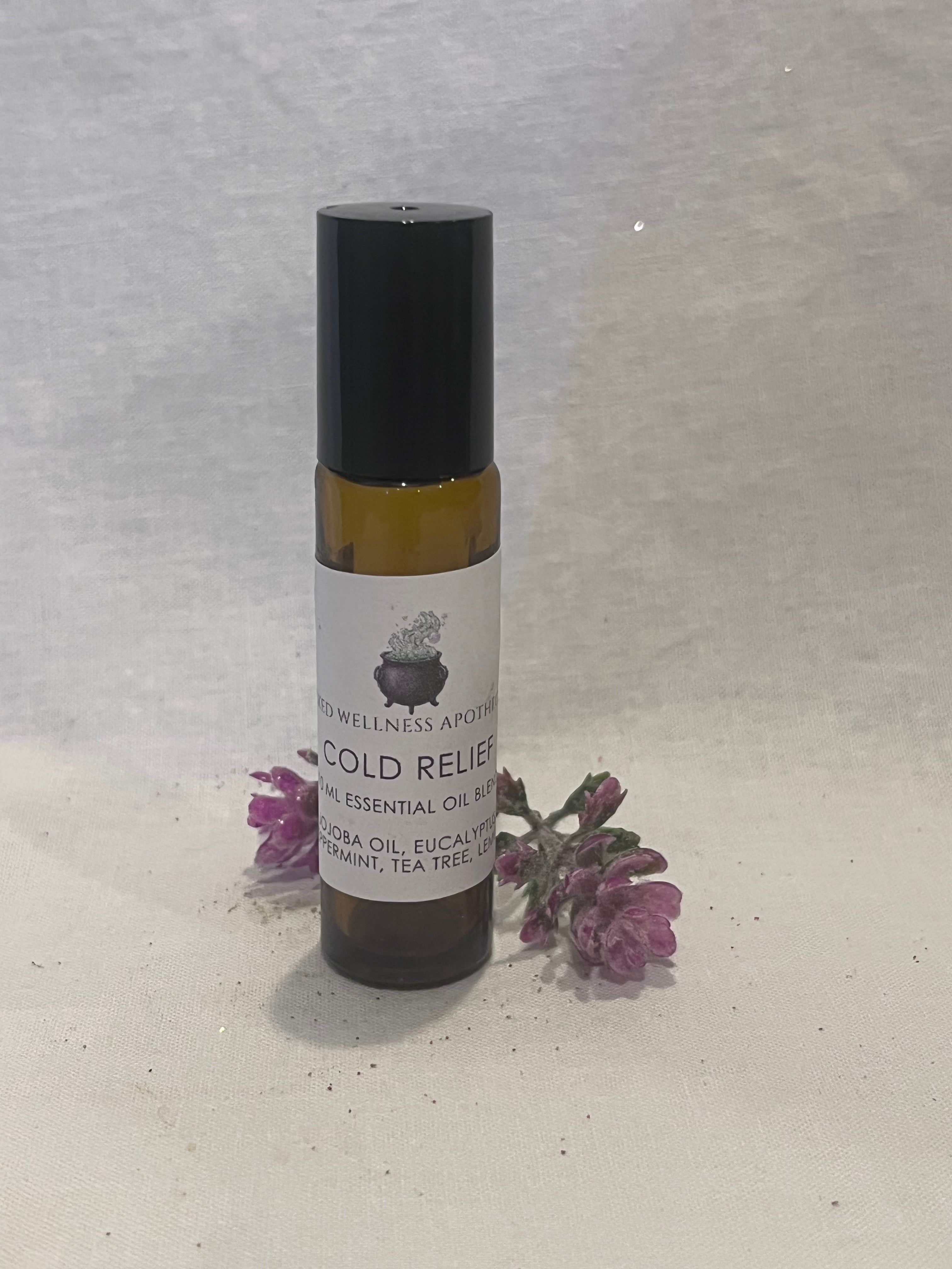 Cold Relief – Respiratory & Comfort Essential Oil Blend and Sugar Scrub