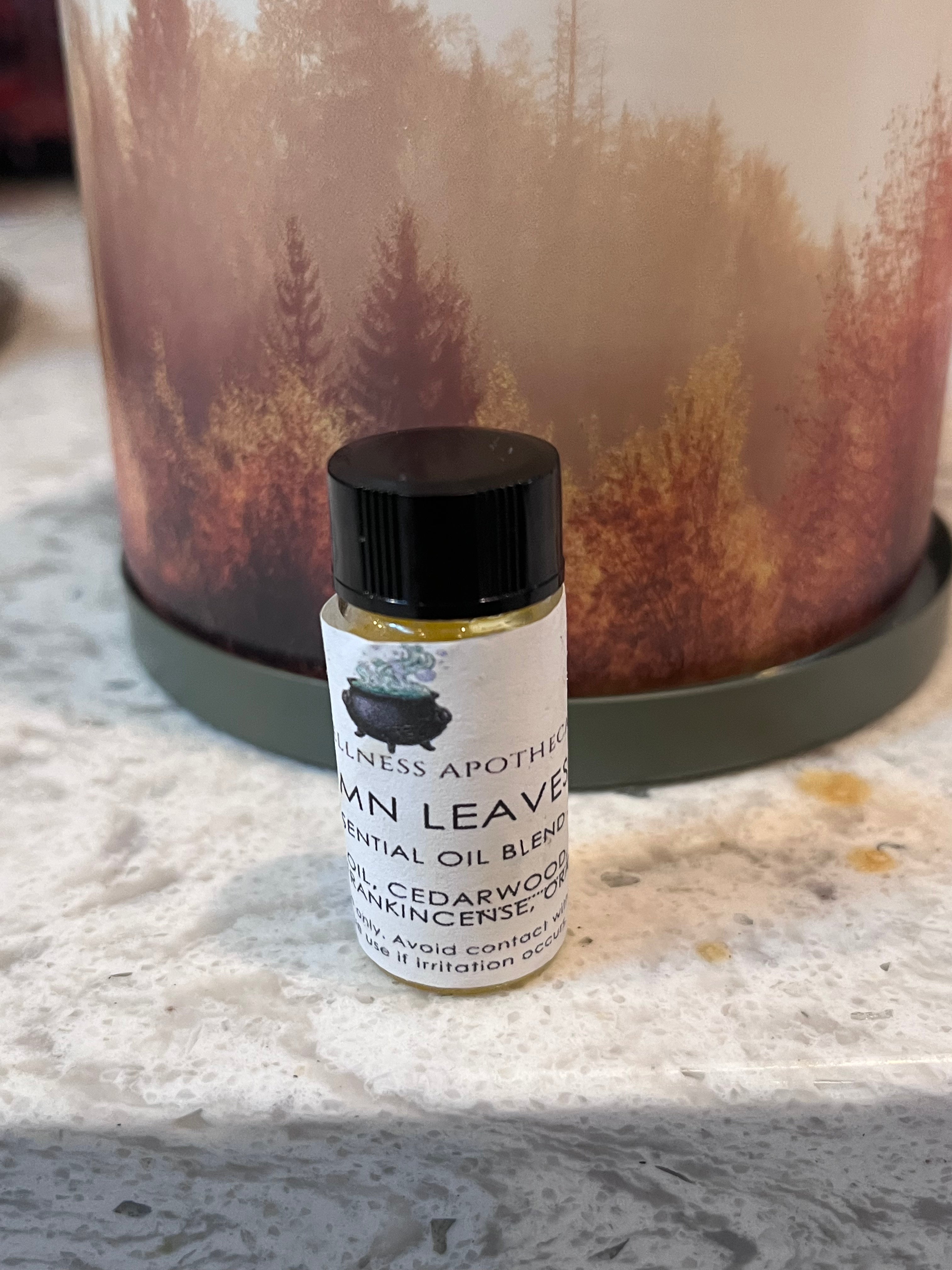 Autumn Leaves – Earthy Balance Essential Oil Blend and Sugar Scrub