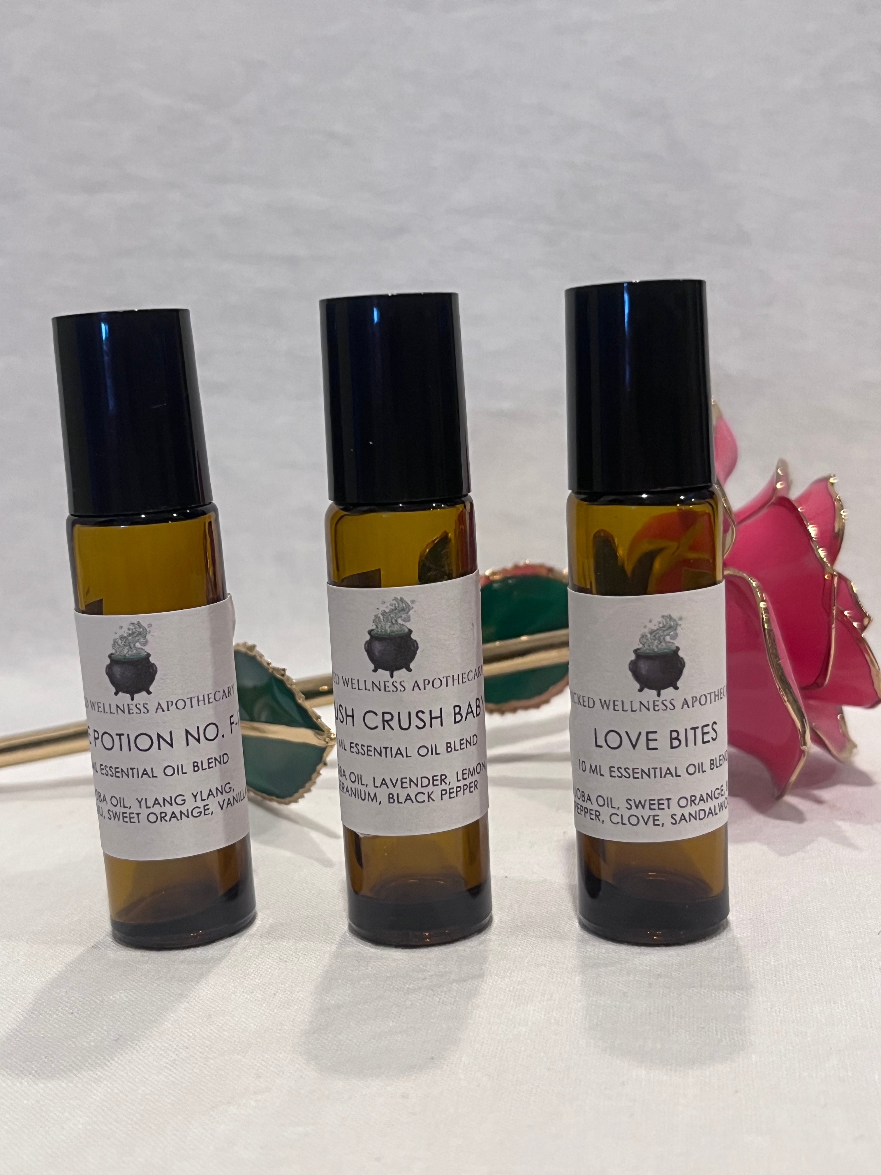 Kiss & Tell Essential Oil Rollon Trio (10 mL)
