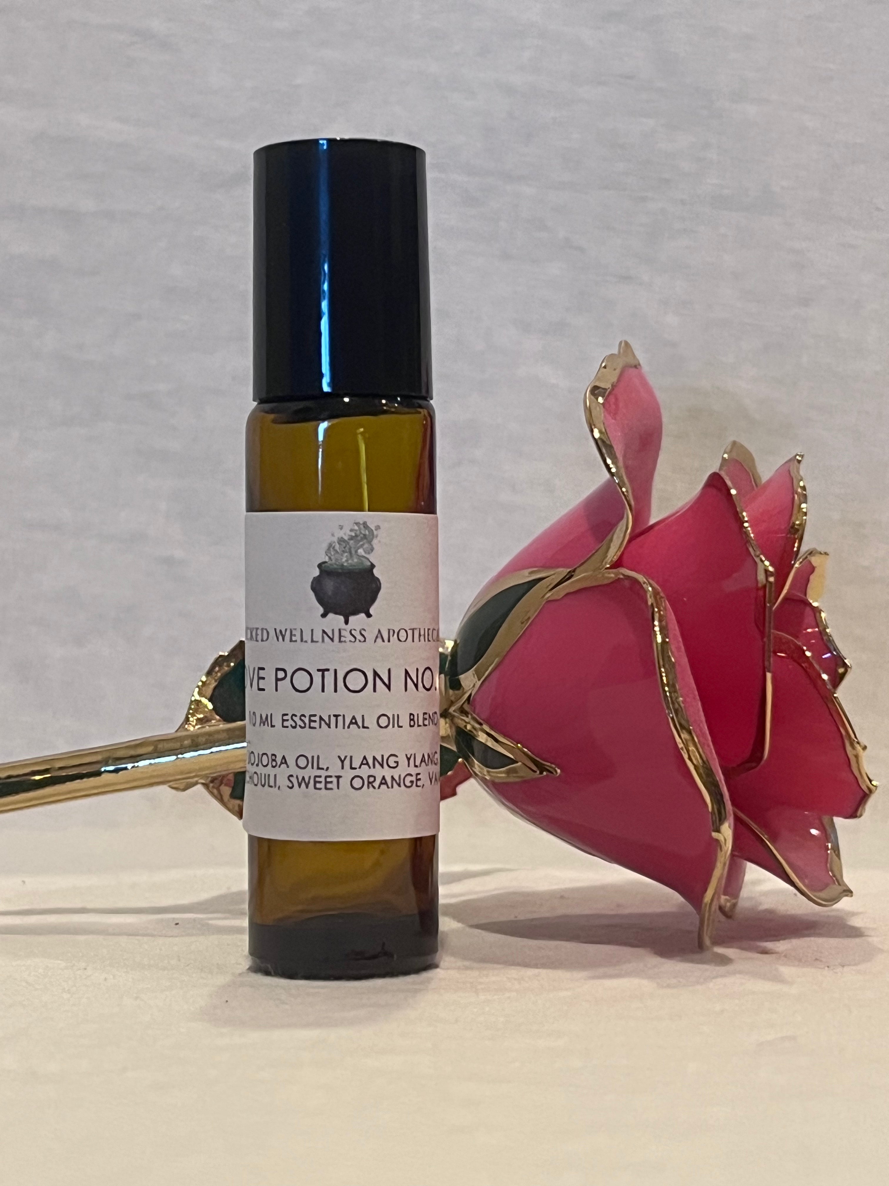 Love Potion No. F-It - Sultry Confidence, Zero Emotional Labor Essential Oil Blend and Sugar Scrub